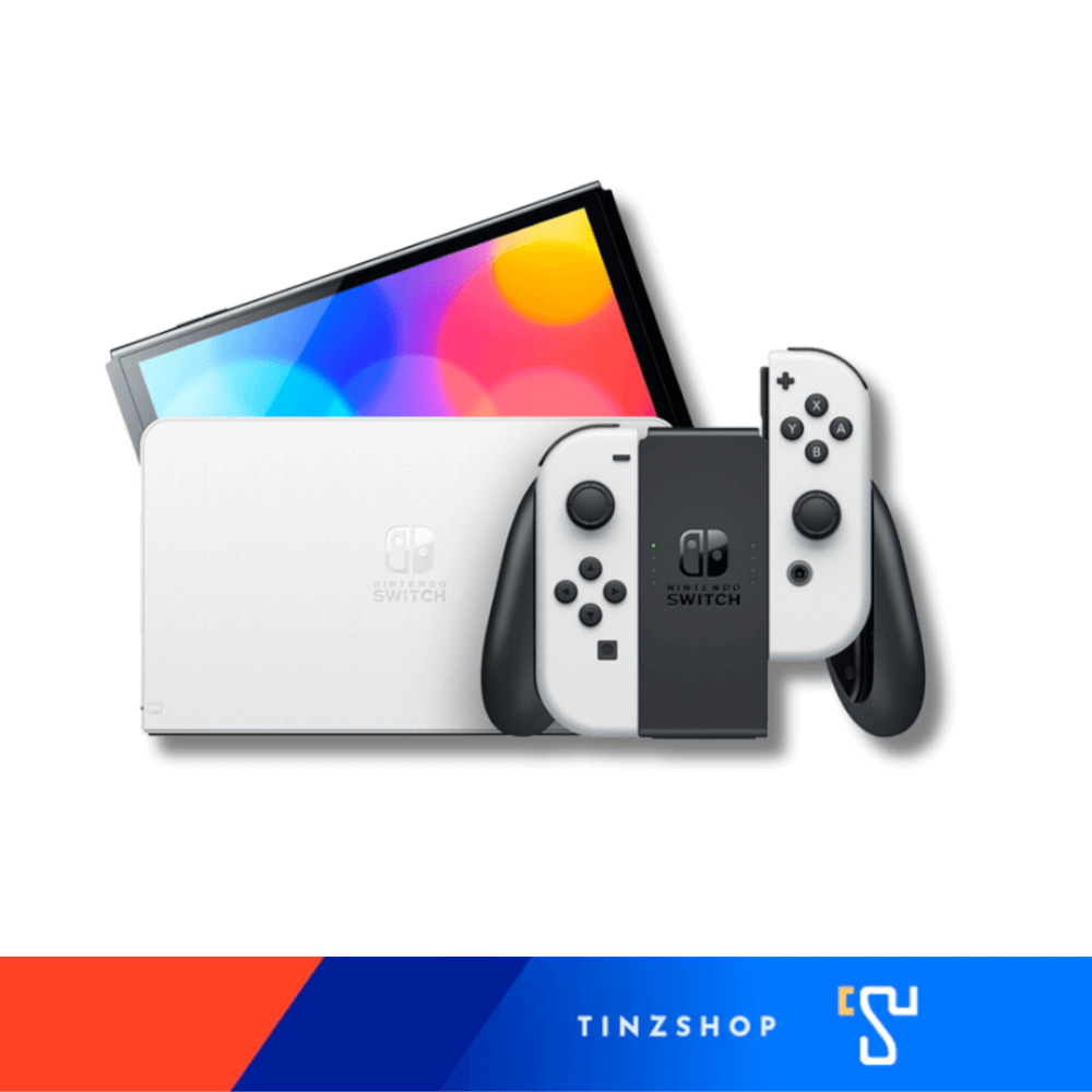 เครื่องเกม Nintendo Switch OLED Bundle Mario Kart8 สีขาว